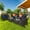 Navy, variant on Gymax 8PCS Patio Rattan Outdoor Furniture Set w/ Cushioned Chair Loveseat Table