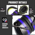 thumbnail image 7 of TELOLY 2026 New Ear Muffs for Noise Reduction,Advanced Sound Isolation Earmuffs,Lightweight Comfortable Ear Protection for Peaceful Sleep,Blue, 7 of 7