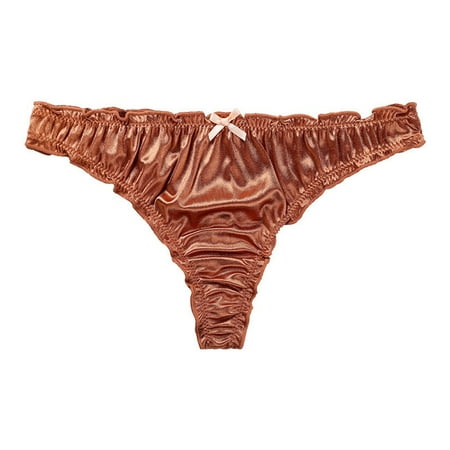 

Spdoo Womens Satin Bikini Panties Underwear