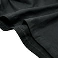 thumbnail image 6 of WTOBBY Men's Cotton Solid Color Hooded Long-Sleeve T-Shirt, Casual Base Layer Outdoor Top, Comfortable Daily Wear, Hoodie Style for Cool Weather,Black L, 6 of 7