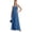 7# Blue, variant on Backless Dress Women 2026 Minimalist Halter Neck Maxi Dress Casual Loose Fit Summer Dress Pockets Comfortable Breathable Black XL