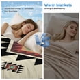 thumbnail image 2 of Southwest Geometric Cooling Blanket,Lightweight Breathable Summer Throw Blanket with Double Sided Cold Effect,Brown Mexican Aztec Boho Tribal Picnic Blankets Bed Sheet for Hot Sleepers 30"x40", 2 of 8