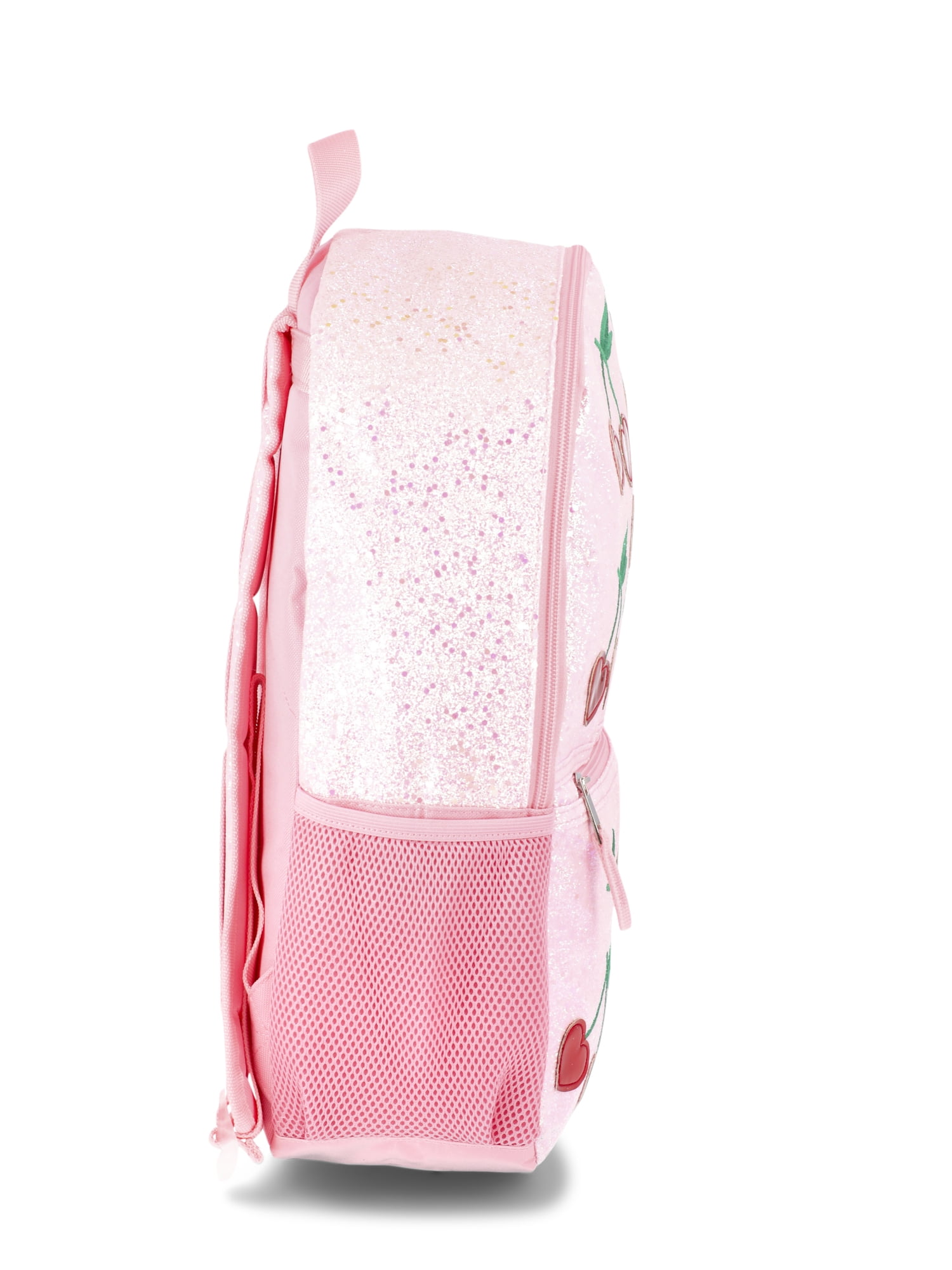 Wonder Nation Girls' 17" Cherry Cheers Laptop Backpack, Pink