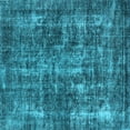 thumbnail image 1 of Ahgly Company Indoor Square Oriental Light Blue Industrial Area Rugs, 6' Square, 1 of 4