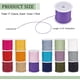 thumbnail image 2 of 372 yardas de hilo de nailon de 0,6 mm para abalorios, 17 colores, hilo para pulseras, hilo para nudos chinos, 2 of 9