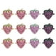 thumbnail image 4 of Colgantes de dijes Sunnimix fresa púrpura con negro, 4 of 8