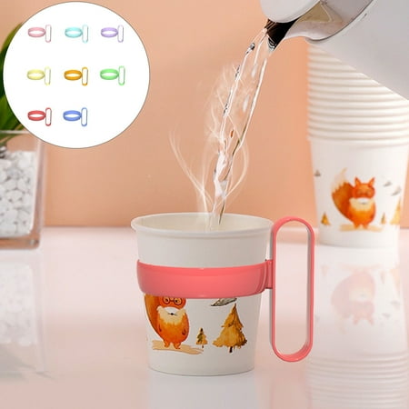 

AntiScalding Holder 10 PCS Antiscalding AntiScald Cup Holder Clip For Home Kitchen MultiFunction AntiScald Clip Portable Cup Holder Color Mixture A Set Gadgets