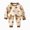 G873-Khaki, variant on HFHAPW Little Girl Boys Pajamas Set Cute Graphic 2 Piece Toddler Clothes Kids Pjs Sleepwear