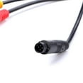 thumbnail image 2 of Cámara de marcha atrás para coche, conector CVBS de 4 pines macho a hembra, adaptador de corriente de señal, arnés de cables, 2 of 5