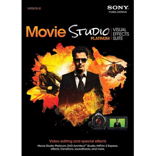 Sony Movie Studio Platinum Visual Effect Walmart Com Walmart Com