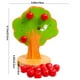 thumbnail image 3 of Árbol magnético de madera para niños | Juego de aprendizaje para la motricidad fina y la coordinación ojo-mano | 15 frutos rojos magnéticos | Regalo educativo Montessori, 3 of 6