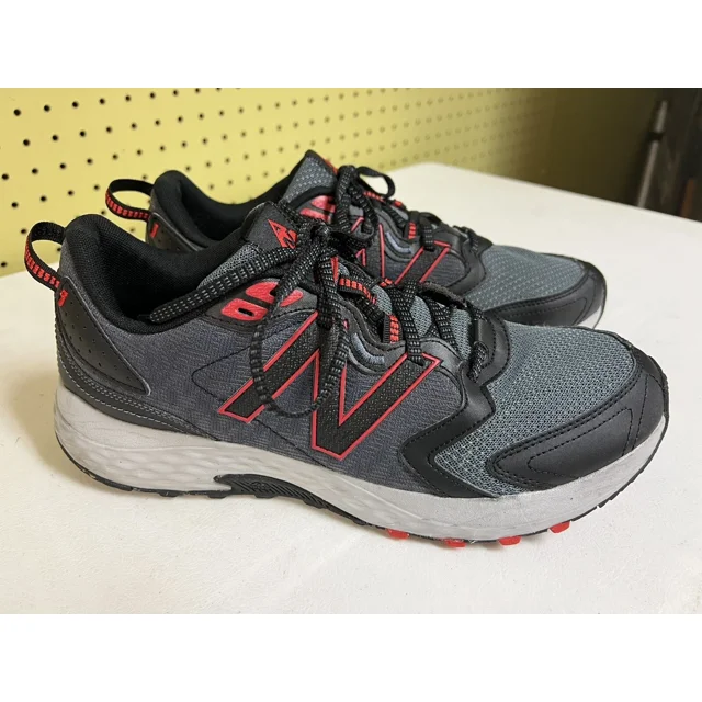 New Balance Mens 410 V7 MT410LR7 Gray Running Shoes Sneakers Sz 11.5 D Trail