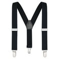thumbnail image 1 of Buyless Fashion Adjustable Suspenders for Kids Toddlers Baby Elastic Solid Color 1 Inch - Y Back Design, 1 of 7
