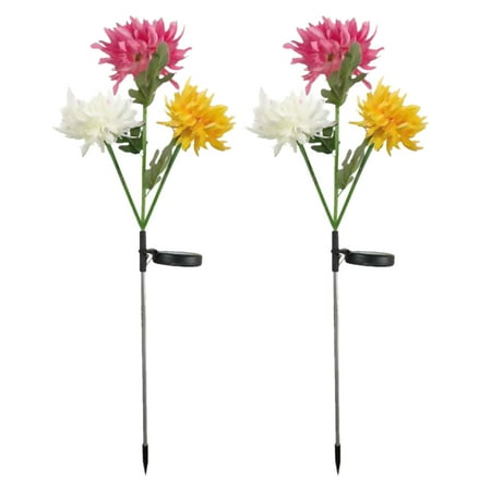 

2PC Solar Light LED Outdoor Garden Lawn Light Plug-in Garden Land