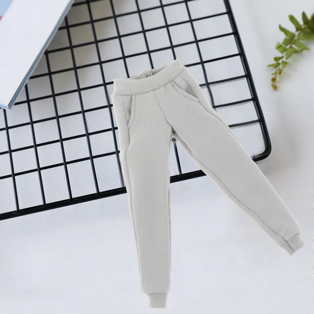 Ropa de figura femenina CUTICAT 1/12 para muñecas disfraz realista Cosplay gris