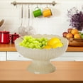 thumbnail image 4 of IPEWLEX High Value Thickened Tall Fruit Plates - Draining Basket, Candy Dish, Multifunctional Organizer for Living Room Coffee Table, 4 of 6