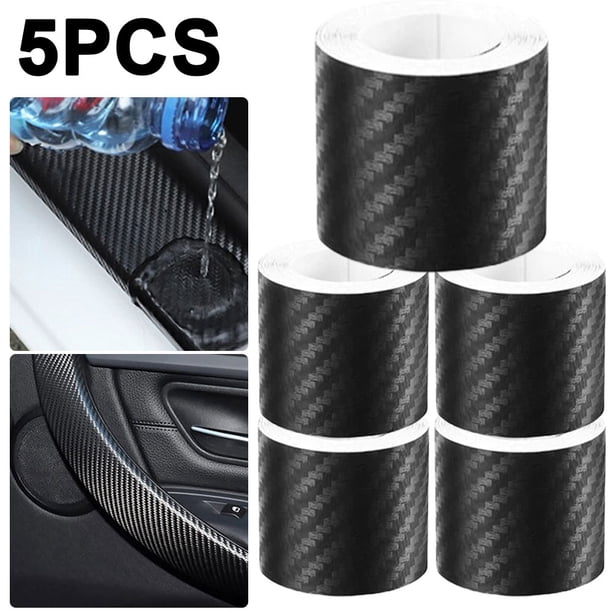Cinta Decorativa Cortable para Coche Pasta DIY Fibra Carbono Maletero (3cm)