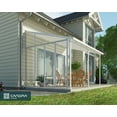 thumbnail image 4 of Canopia by Palram Feria 10' x 1' Clear Acrylic Sidewall Awning, Weather Resistant, 4 of 5