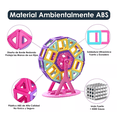 thumbnail image 2 of Bloques De Construcción Magnéticos Juguetes Y Caja 76pcs, 2 of 5