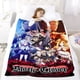 thumbnail image 5 of Black Clover anti-pilling, suave, ligera, esponjosa y acogedora de lujo para hogar y cocina – Perfecta para niños y adultos,120X180cm, 5 of 6