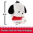 thumbnail image 2 of GUND Sanrio Pochacco Plush, Puppy Stuffed Animal for Ages 1 and Up, White/Red, 6”, 2 of 7