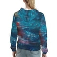 thumbnail image 7 of Haiem Abstract Colorful Art Supplies for Women's Fashion Hoodies & Sweatshirts with Kangaroo Pocket,Hooded Sweatshirt with Eye-catching Drawstrings-Medium, 7 of 7
