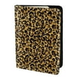 thumbnail image 2 of Pofeuu Gold Glitter Leopard Print Travel Document Organizer Passport Holder Men Women for Family (6.5 in x 4.5 in),Wallet Holder Credit Card Clutch Bag Case, 2 of 5