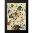 thumbnail image 2 of Arbel, Lori 13x18 Black Modern Framed Museum Art Print Titled - Confetti with Butterflies IV, 2 of 5