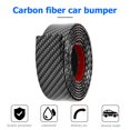 thumbnail image 1 of Etiqueta engomada del coche del protector del alféizar de la puerta Ndcxsfigh de la tira de parachoques de goma con aspecto de fibra de carbono (5 cm), 1 of 8