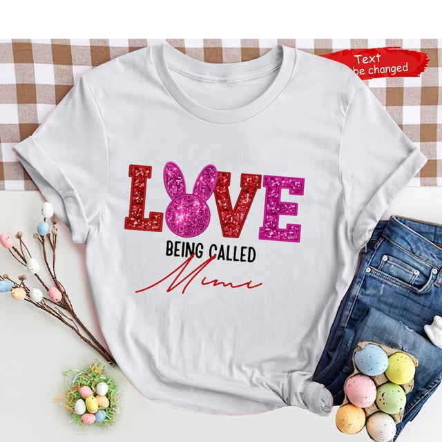 Pntutb tops à Manches Courtes pour Femmes T-Shirt Imprimé Jour de Pâques Mode Confortable Blouses Féminines tops Rollbacks