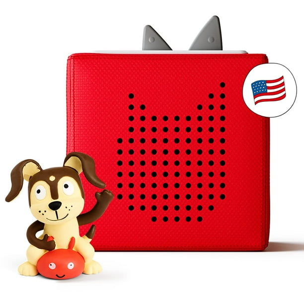 Set básico de reproductor de audio Toniebox con Playtime Puppy Red