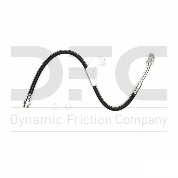 Front Left Dynamic Friction Company Brake Line Hose 350-47255 For 1966 Chevrolet P30 Series, 1985-1999 Chevrolet P30, 1985-1999 GMC P3500