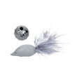 thumbnail image 1 of Juguete interactivo para gatos Zulema de felpa con campana y ratones, 1 of 8