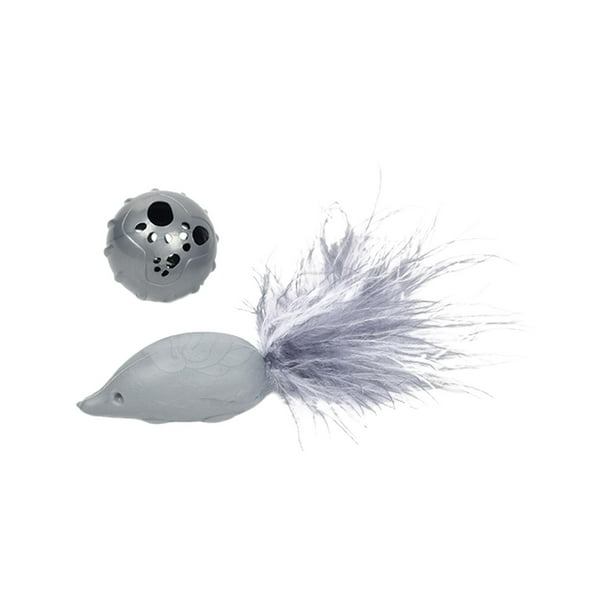 Mascota Gato Juguete Chase Ejercicio Lamiendo Diversión Entrenamiento con Campana Cuidado Catcher Juguete Interactivo Gato
