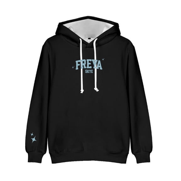 Freya Skye Logo Merch Bagless Hoodie Sweatshirt Streetwear Unisex Winter&Spring Casual Fashion Pullovers