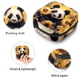thumbnail image 3 of Panda Period Pouch Sanitary Bags Small Necklace Pouch Small Carry on Travel Bag Organizer in Plush, Sponge, and Oxford Fabric - 4.7x6.6x6.6 in, 3 of 6