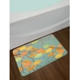 thumbnail image 2 of Aspen Tree Bath Mat, Branches with Autumn Leaves Seasonal Inspirations Pastel Fall Background, Plush Bathroom Decor Mat with Non Slip Backing, 29.5" X 17.5", Multicolor, by Ambesonne, 2 of 2