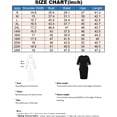 thumbnail image 3 of Hanna Nikole Robe en Chiffon à Manches Courtes pour Femmes Grande Taille avec Volants et Strass, 3 of 7