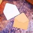 thumbnail image 5 of Sobre de papel kraft en blanco, bolsa de papel para guardar postales, sobre blanco, 5 of 5