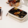 thumbnail image 7 of Thanksgiving Leaves Velvet Portable Jewelry Organizer with Removable Compartment - Necklace Holder, Jewelry Box, and Bracelet Holder, 7 of 7