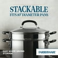 thumbnail image 6 of Farberware Brilliance Steamer Insert Metal Utensil and Dishwasher Safe, Stainless Steel, 6 of 8