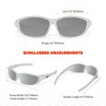 thumbnail image 6 of Sport Wrap Around Polarized Sunglasses for Men Women Running Driving Fishing UV400 Sun Glasses, 6 of 7