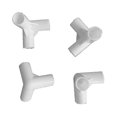 thumbnail image 1 of Spare Parts For 3x3m Gazebo Awning Tent Feet Corner Center Connector 25/19mm, 1 of 3