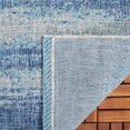 thumbnail image 5 of Safavieh Courtyard Jannah Abstract Indoor/Outdoor Area Rug, Gray/Blue, 8' x 11', 5 of 9