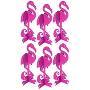 Fun Express Bulk Glitter Flamingo Centerpieces 6 Pieces