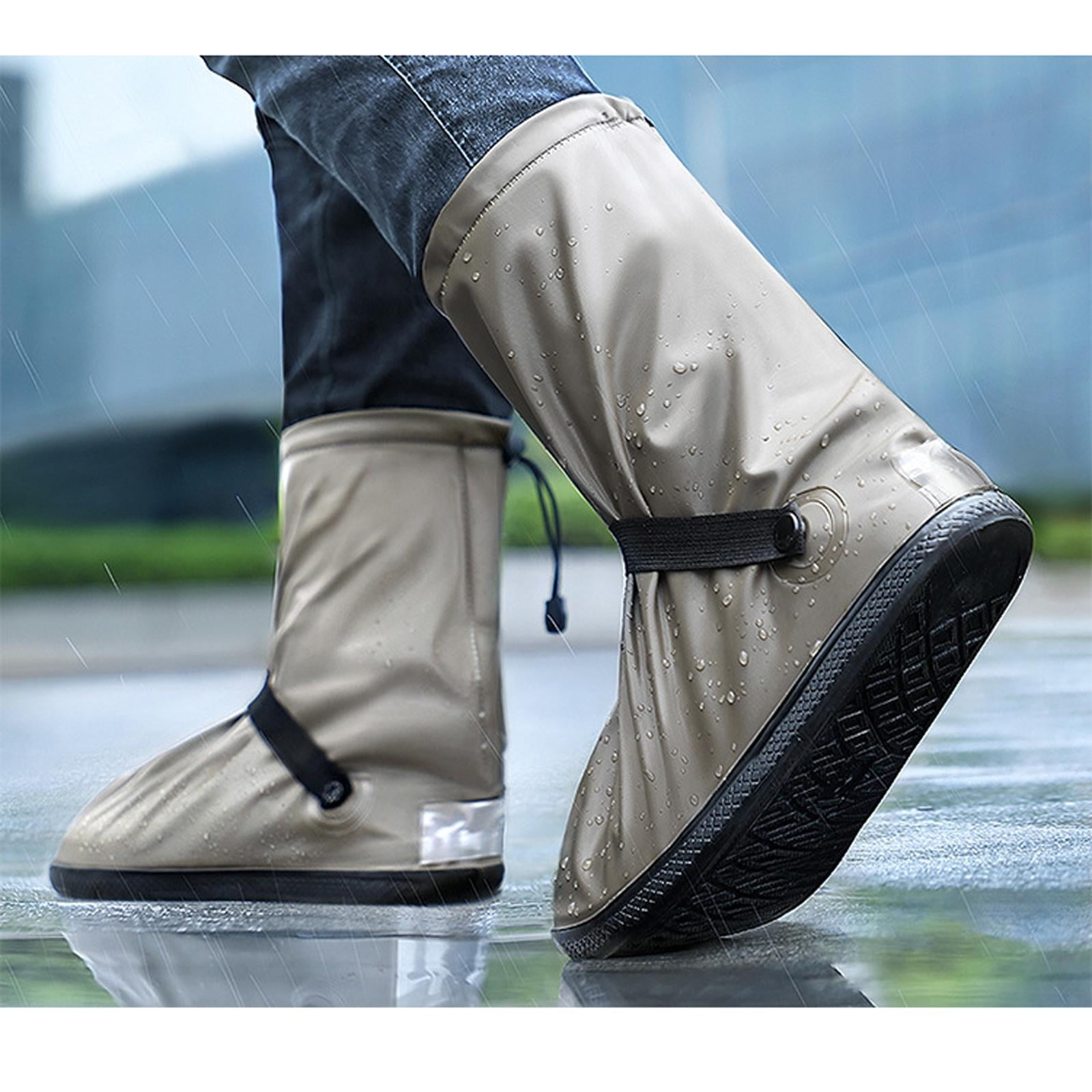 Foldable Water Boots Cover Overshoes Wear Resistant Rain Galoshes