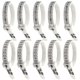 thumbnail image 1 of Professional Design Finger Ring Measuring Tool 10Pcs For Family Wedding Measurements Accurate and Durable, 1 of 3