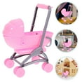 thumbnail image 6 of BESTOYARD 2pcs Lightweight Doll Stroller Furniture for Role Play and Party Games Dollhouse Decor, 6 of 8