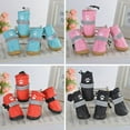 thumbnail image 6 of KEINXS Clearance Sale 4Pcs/Set Winter Dog Shoes For Small Dogs Wear-resistant Puppy Pet Shoes Reflective Dog Snow Boots Chihuahua Yorkie Teddy Shoes, 6 of 6