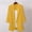 Yellow, variant on Medium Length Large Size Suit Jacket Korean Version Loose Casual Fashion Small Suit Women Yellow